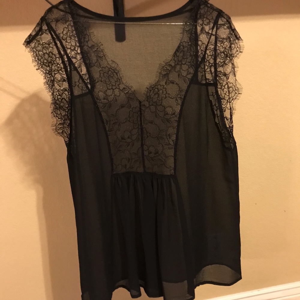Sheer tunic